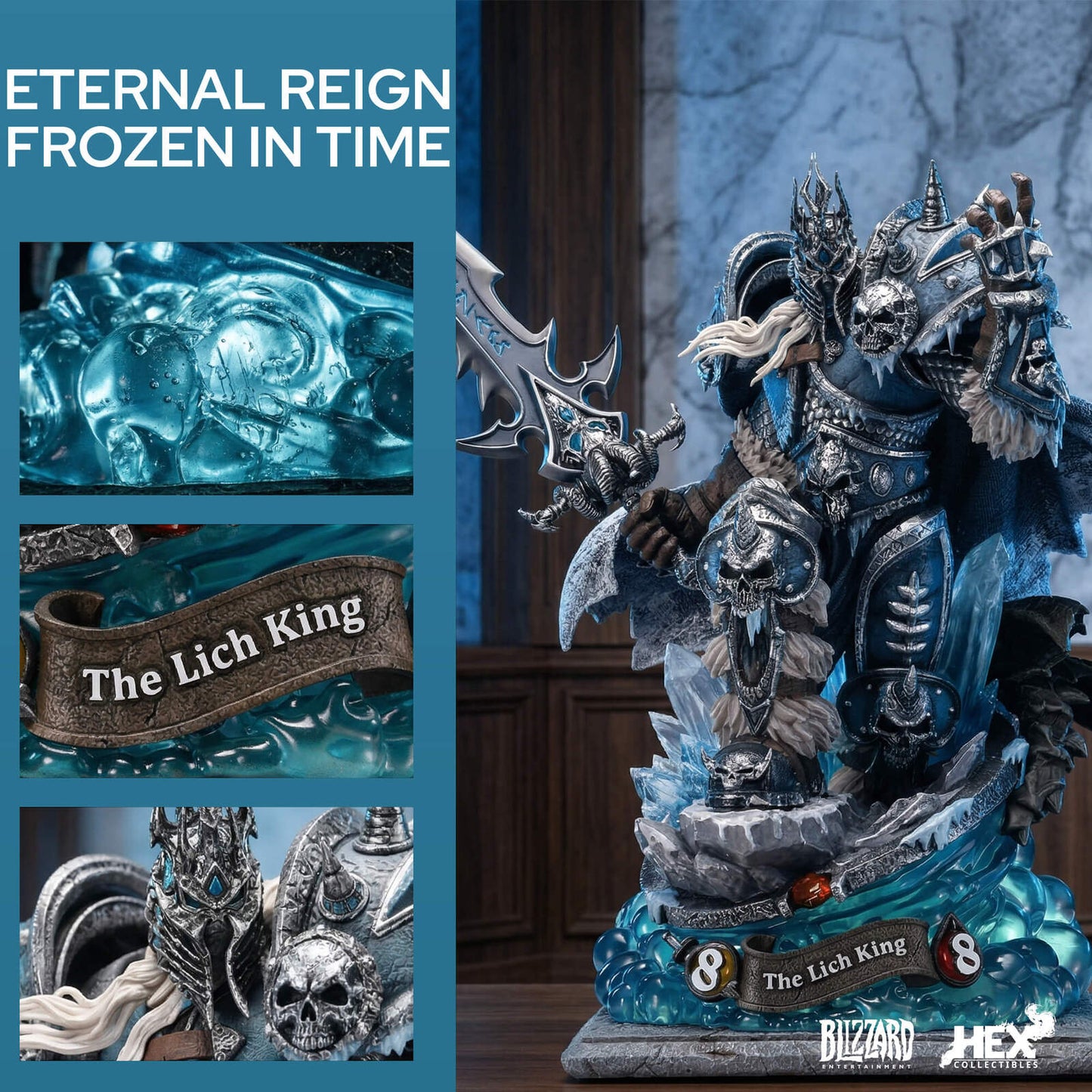 Blizzard Hearthstone Lich King Figure