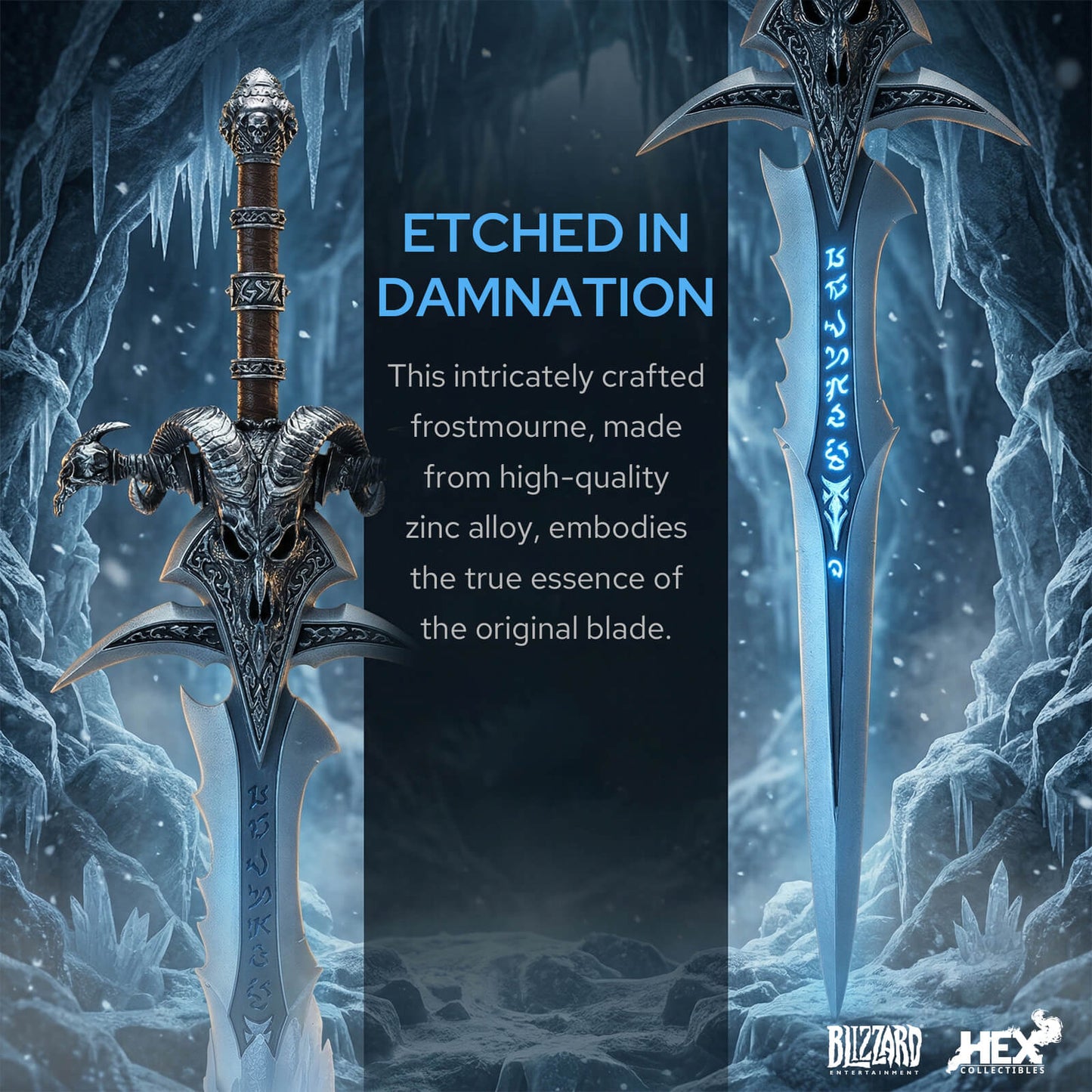 World of Warcraft Frostmourne Collectible Replica Display Figure