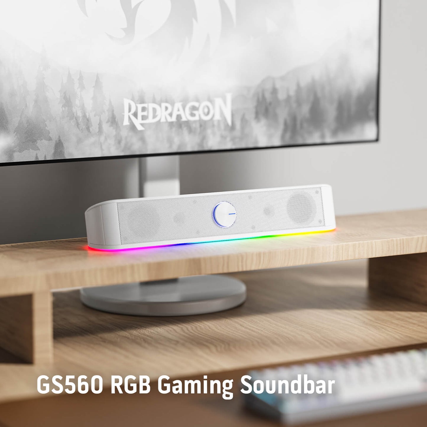 Redragon GS560 RGB Desktop Soundbar(Open-box)