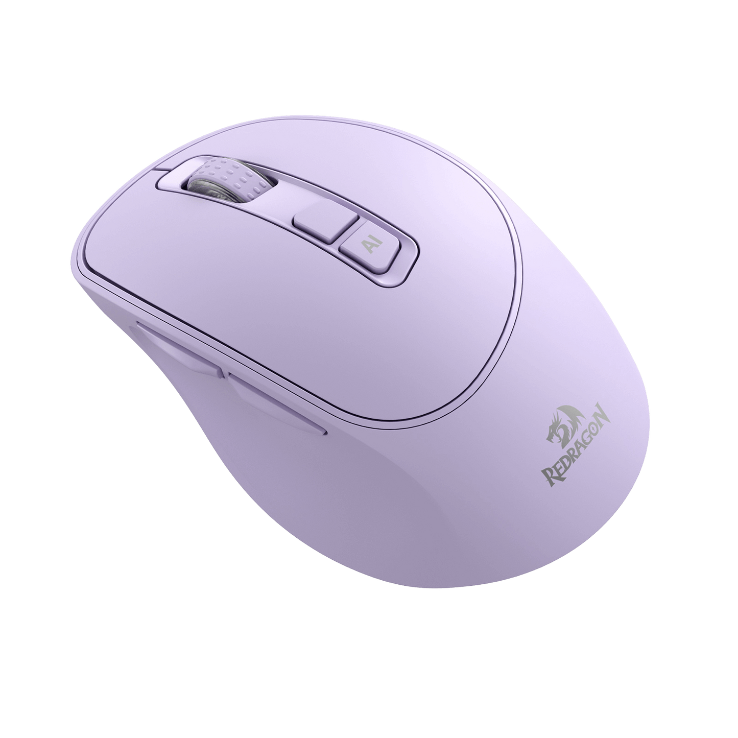 Redragon BM4195 AI Smart Wireless Mouse, 2.4G & BT Computer Office Mouse, Translate & Voice Typing, 5 DPI Adjustable, Ergonomic Design, Long Battery Life, for Laptop/Desktop/PC