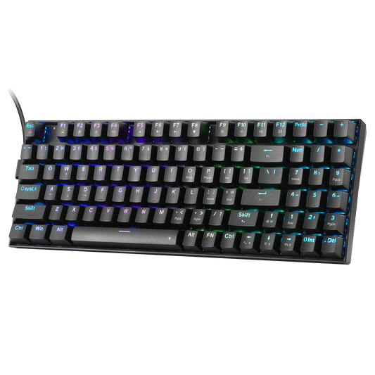 Redragon K735 Rapid Trigger Wired Gaming Keyboard, 90% 94 Keys Mechanical Keyboard w/Hyper-Fast Actuation, Dedicated Magnetic Switch, Actuation Point Adjustable, 8K Hz Polling Rate