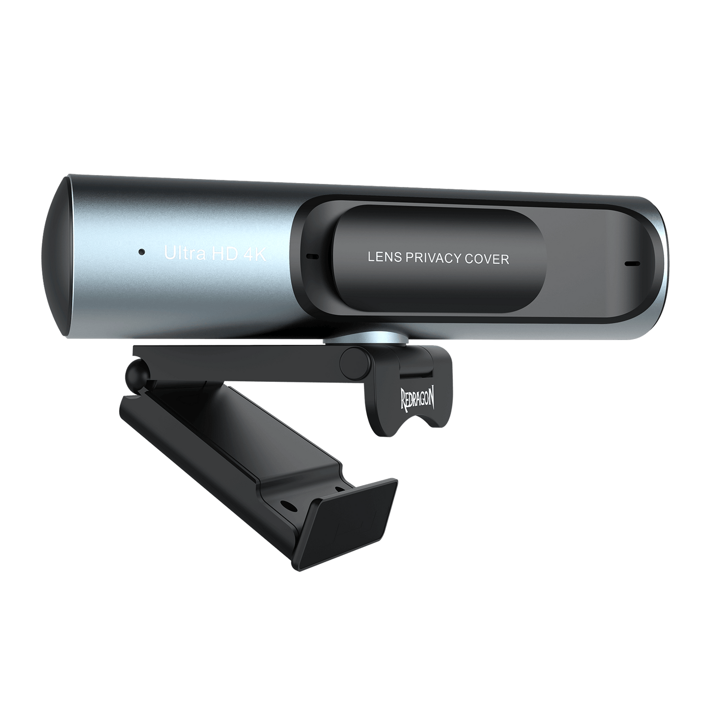Redragon GW911 4K Webcam for PC, Ultra HD with Dual Noise-Cancelling Mic, PDAF Auto Focus, Auto Light Correction, Plug & Play, Privacy Cover – Works w/Zoom/Teams/Skype/Google Meet