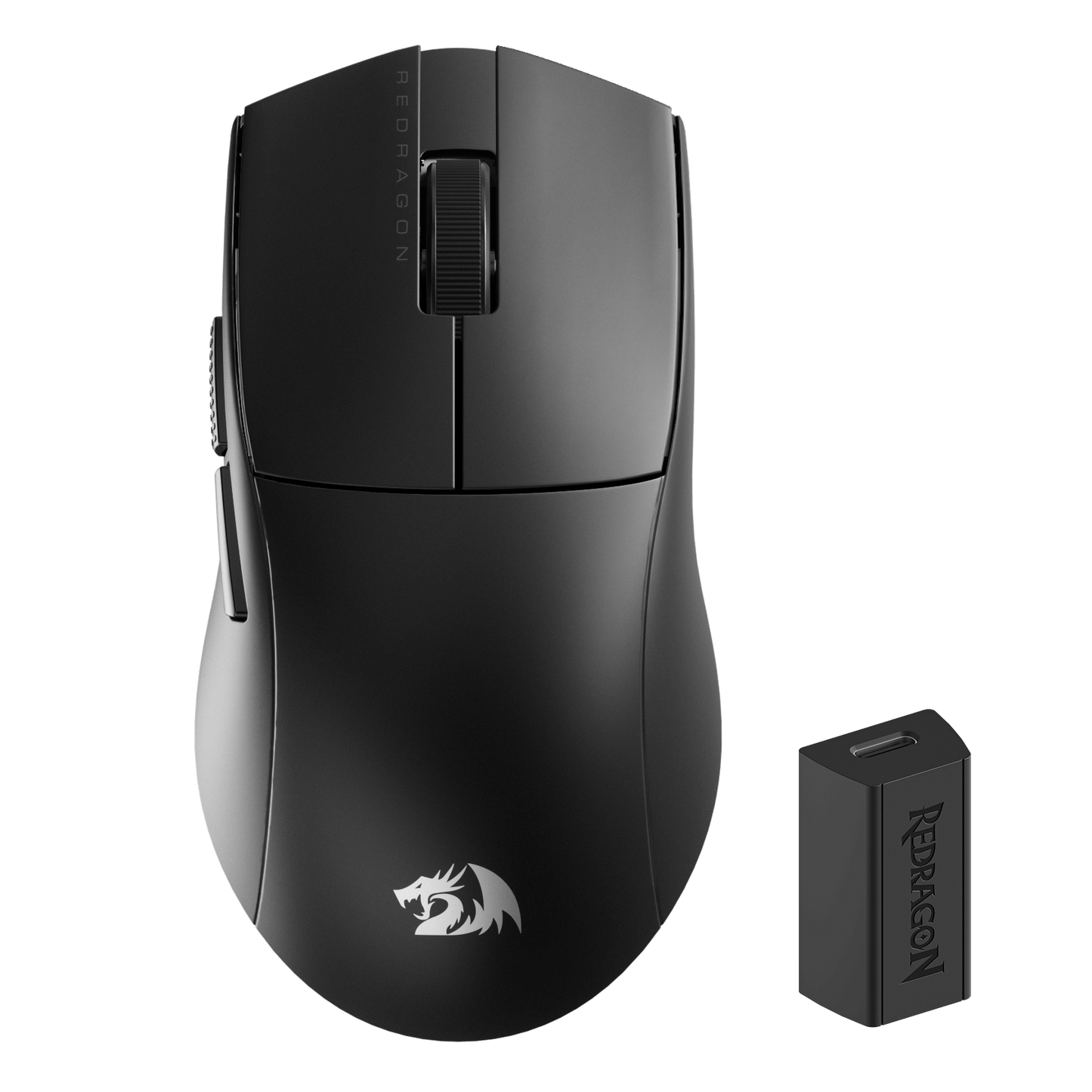 Redragon M916 ULT Wireless 8K Polling Rate Gaming Mouse, 49G Ultra-Light 30,000 Max DPI Gaming Mice w/Ergonomic Natural Grip Build, Full Programmable Buttons, Software Supports DIY Keybinds & DPI