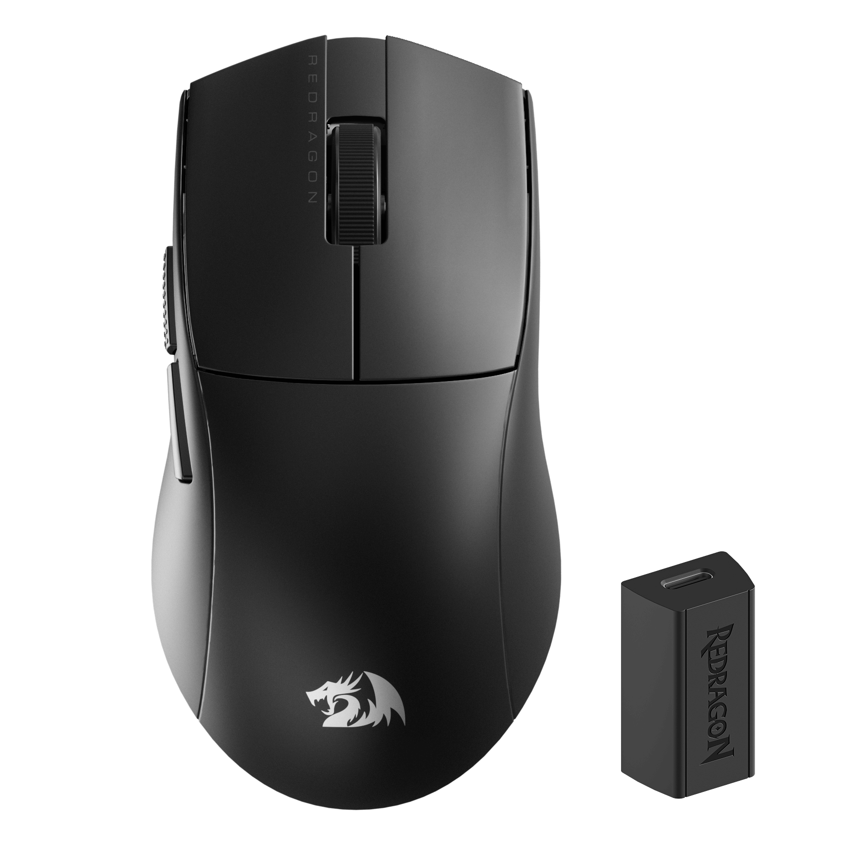 Redragon M916 ULT Wireless 8K Polling Rate Gaming Mouse, 49G Ultra-Light 30,000 Max DPI Gaming Mice w/Ergonomic Natural Grip Build, Full Programmable Buttons, Software Supports DIY Keybinds & DPI