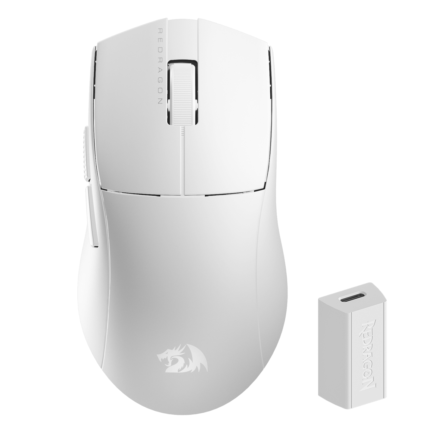 Redragon M916 ULT Wireless 8K Polling Rate Gaming Mouse, 49G Ultra-Light 30,000 Max DPI Gaming Mice w/Ergonomic Natural Grip Build, Full Programmable Buttons, Software Supports DIY Keybinds & DPI