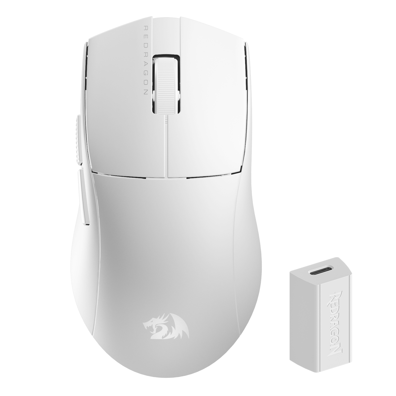 Redragon M916 ULT Wireless 8K Polling Rate Gaming Mouse, 49G Ultra-Light 30,000 Max DPI Gaming Mice w/Ergonomic Natural Grip Build, Full Programmable Buttons, Software Supports DIY Keybinds & DPI