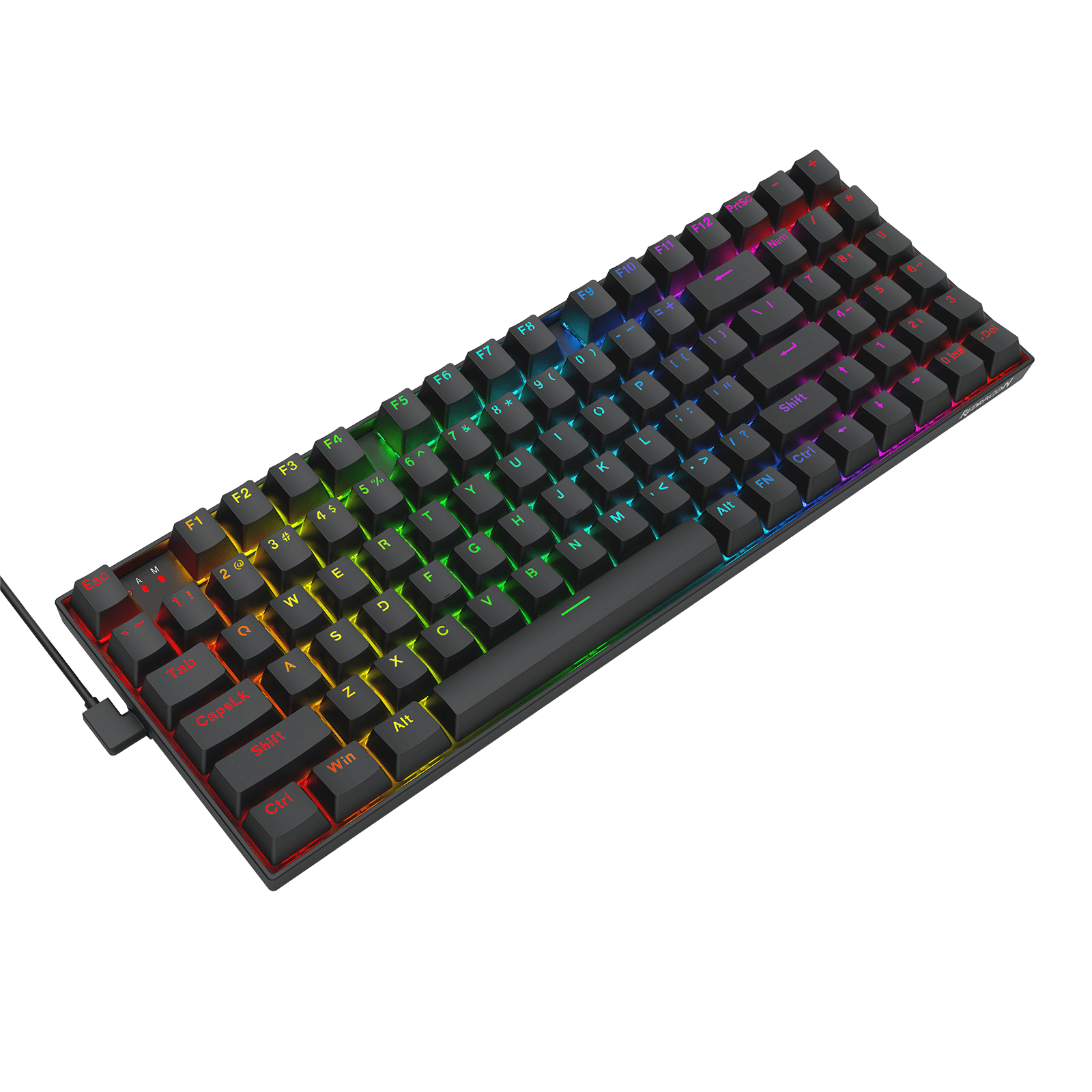 Redragon K736 PRO Rapid Trigger Wireless Gaming Keyboard, 90% 94 Keys 3-Mode Mechanical Keyboard w/Hyper-Fast Actuation, Dedicated Magnetic Switch, Actuation Point Adjustable, 8K Hz Polling Rate