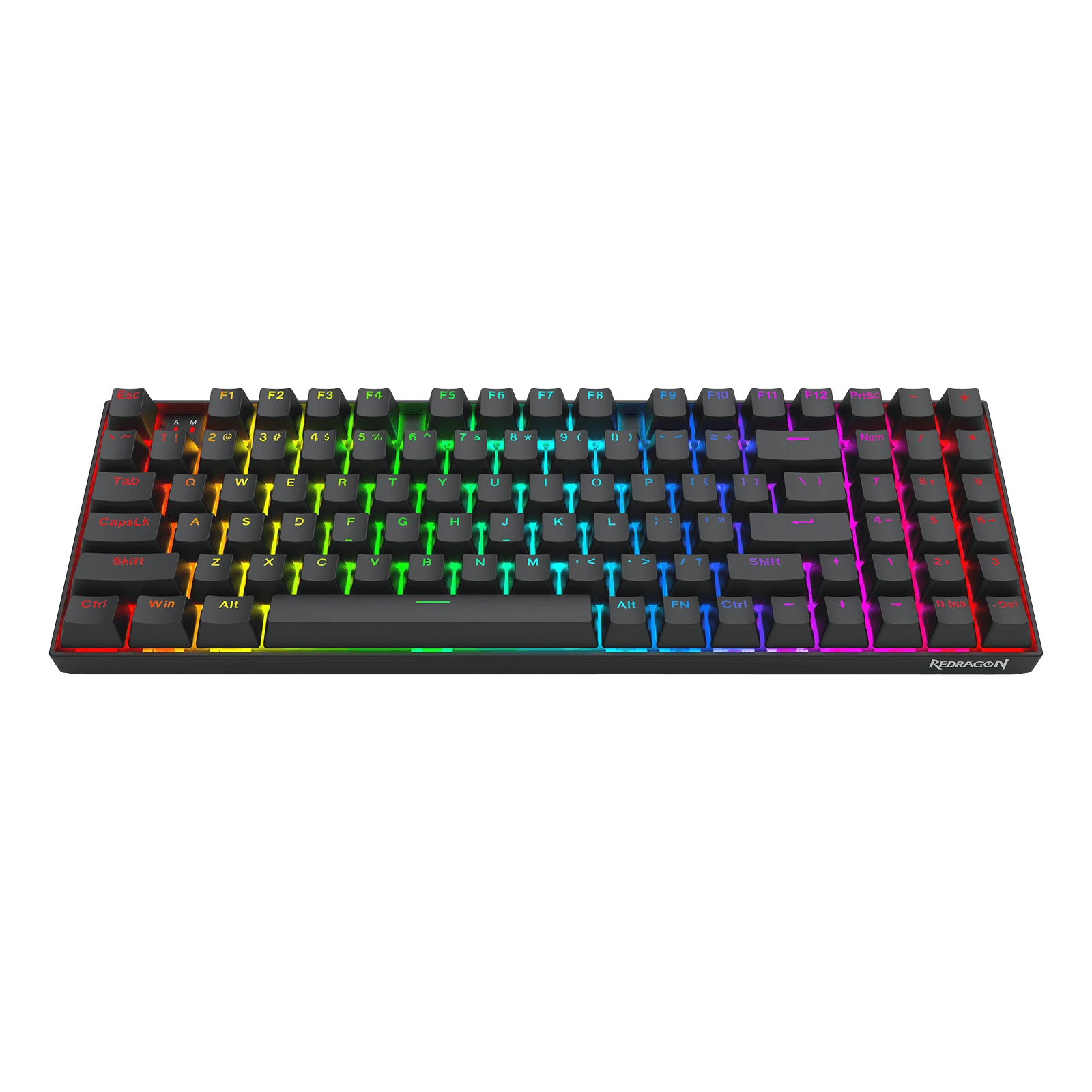 Redragon K736 PRO Rapid Trigger Wireless Gaming Keyboard, 90% 94 Keys 3-Mode Mechanical Keyboard w/Hyper-Fast Actuation, Dedicated Magnetic Switch, Actuation Point Adjustable, 8K Hz Polling Rate