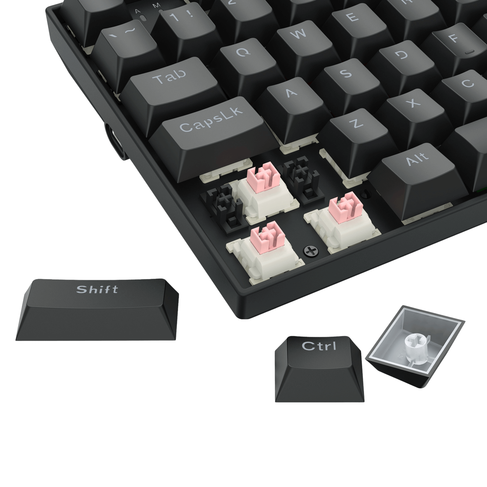 Redragon K736 PRO Rapid Trigger Wireless Gaming Keyboard, 90% 94 Keys 3-Mode Mechanical Keyboard w/Hyper-Fast Actuation, Dedicated Magnetic Switch, Actuation Point Adjustable, 8K Hz Polling Rate