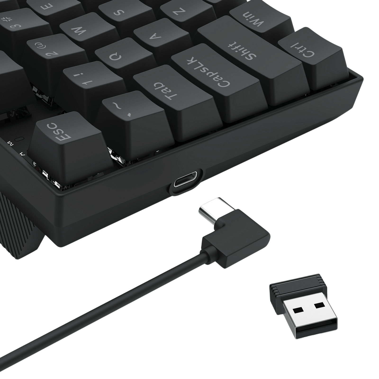 Redragon K736 PRO Rapid Trigger Wireless Gaming Keyboard, 90% 94 Keys 3-Mode Mechanical Keyboard w/Hyper-Fast Actuation, Dedicated Magnetic Switch, Actuation Point Adjustable, 8K Hz Polling Rate