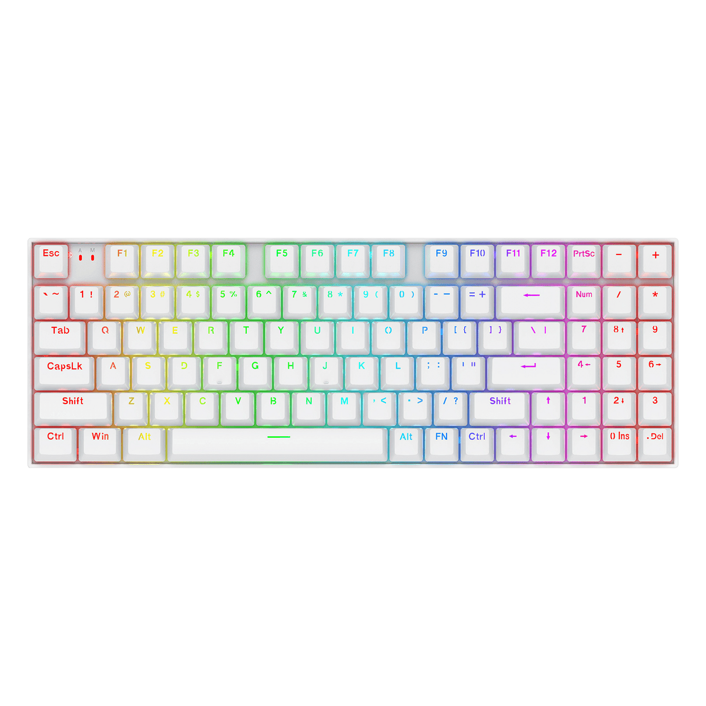 Redragon K736 PRO Rapid Trigger Wireless Gaming Keyboard, 90% 94 Keys 3-Mode Mechanical Keyboard w/Hyper-Fast Actuation, Dedicated Magnetic Switch, Actuation Point Adjustable, 8K Hz Polling Rate