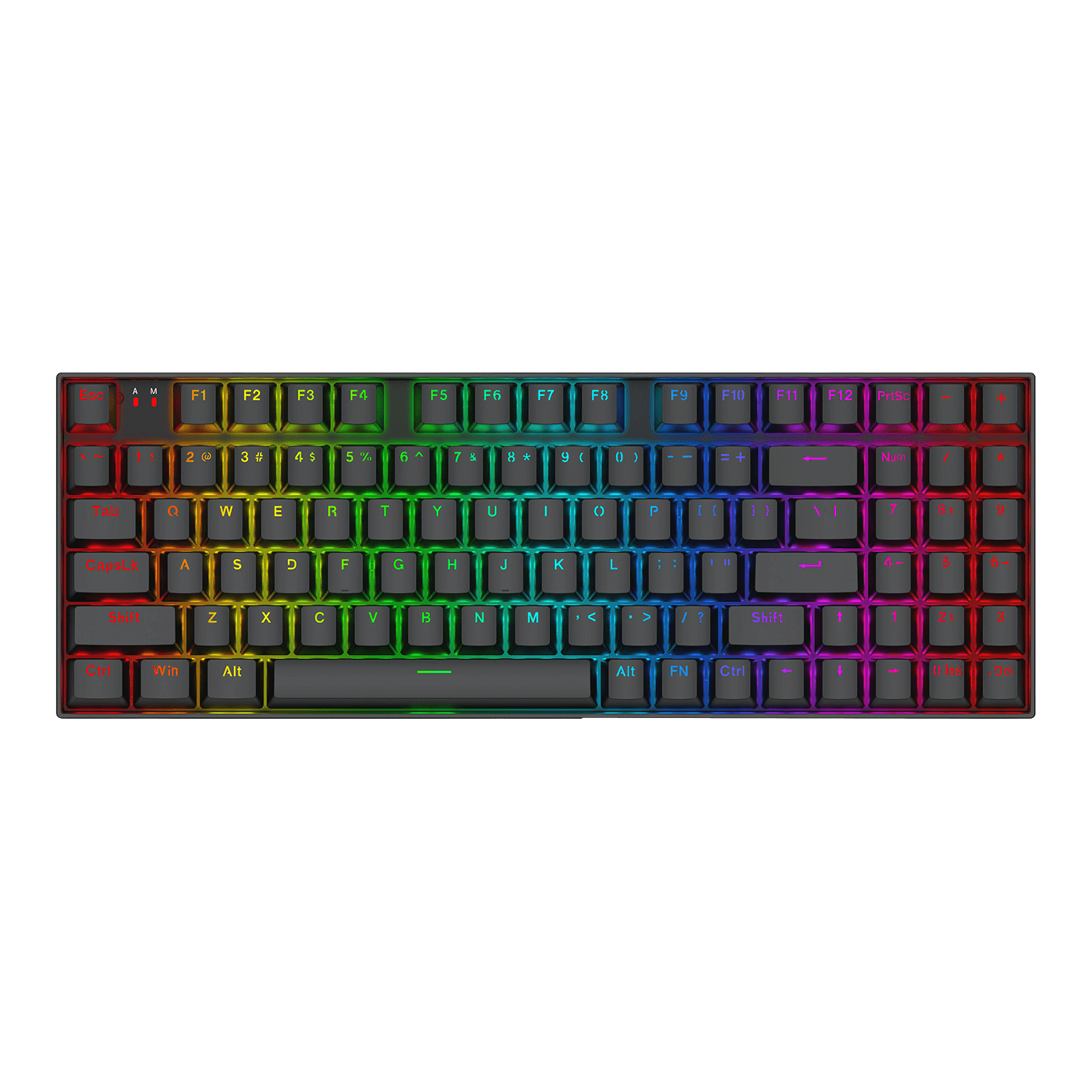 Redragon K736 PRO Rapid Trigger Wireless Gaming Keyboard, 90% 94 Keys 3-Mode Mechanical Keyboard w/Hyper-Fast Actuation, Dedicated Magnetic Switch, Actuation Point Adjustable, 8K Hz Polling Rate