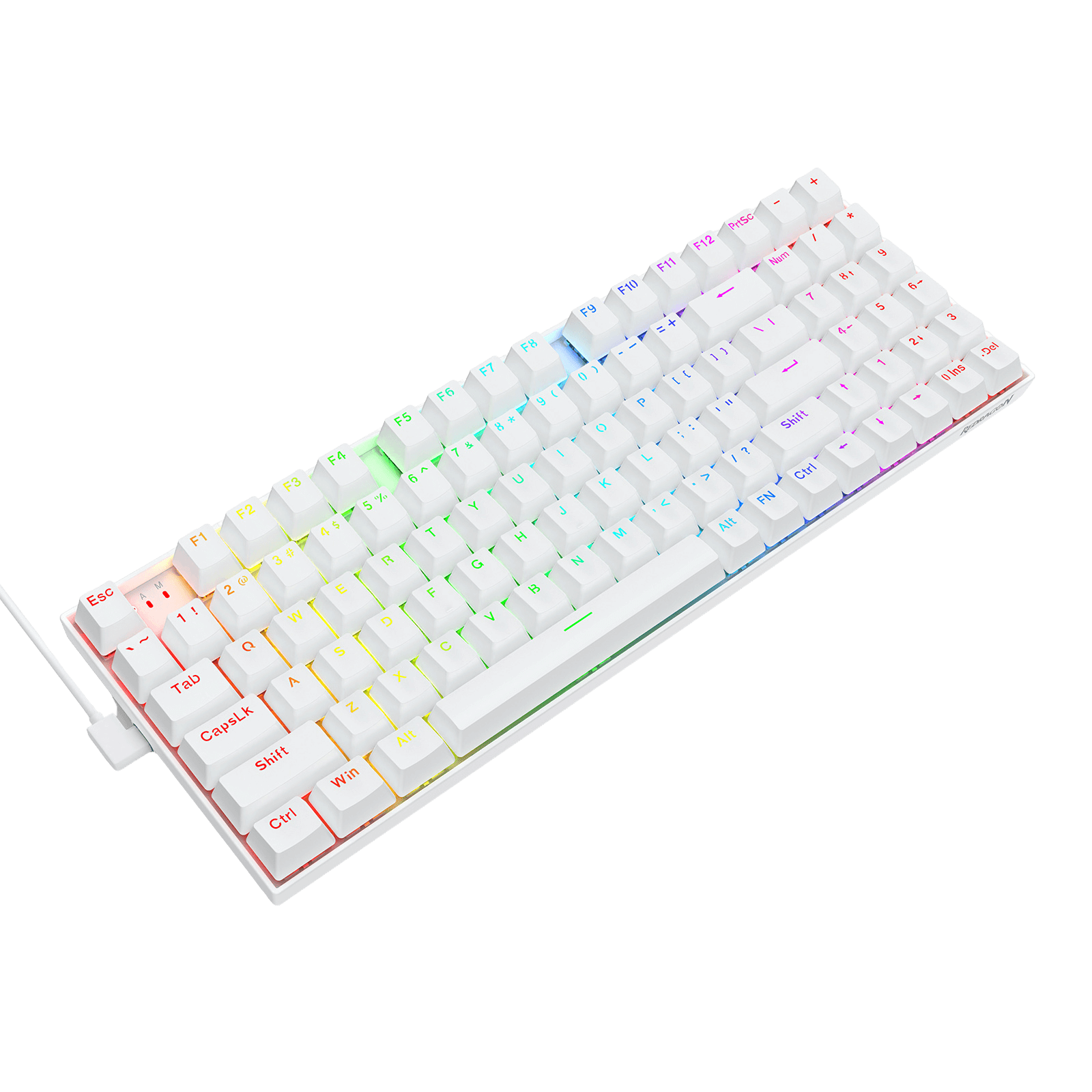 Redragon K736 PRO Rapid Trigger Wireless Gaming Keyboard, 90% 94 Keys 3-Mode Mechanical Keyboard w/Hyper-Fast Actuation, Dedicated Magnetic Switch, Actuation Point Adjustable, 8K Hz Polling Rate
