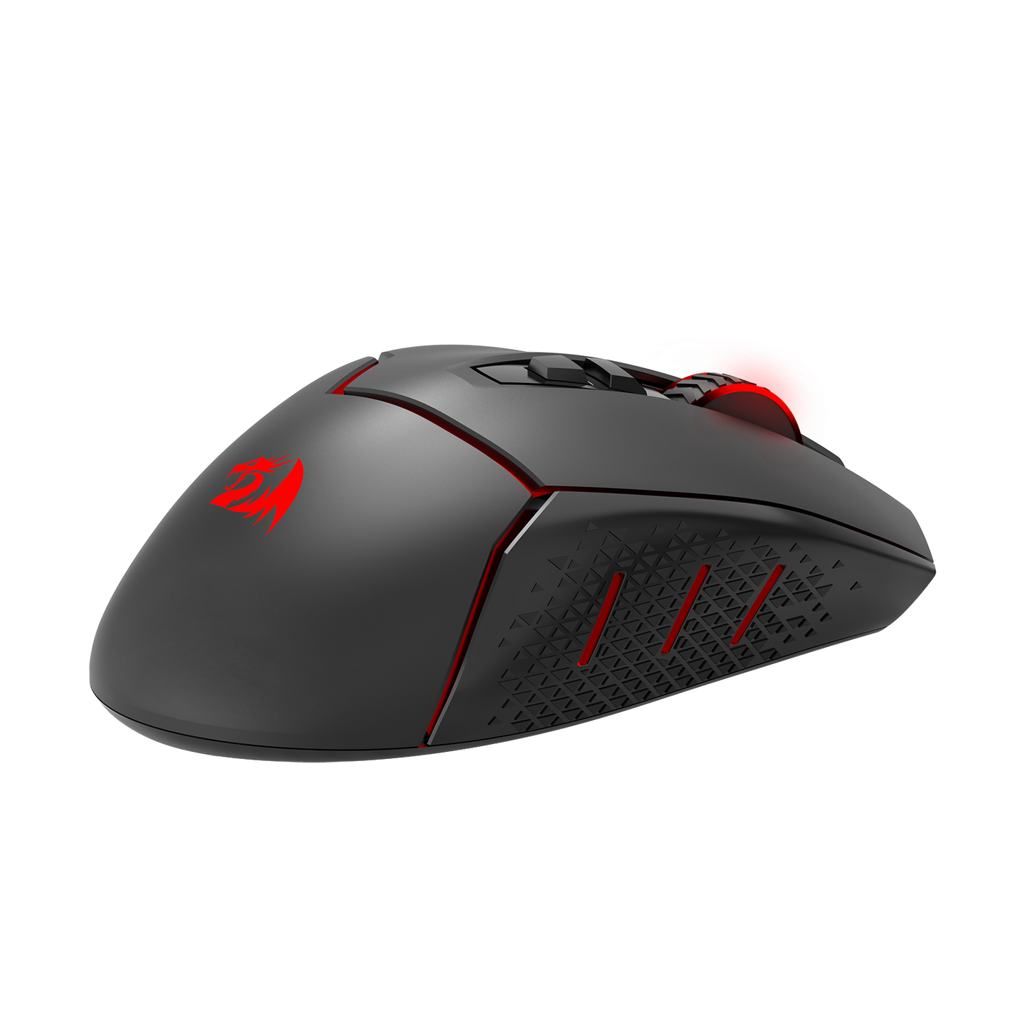 Redragon M690 MAX Wireless Gaming Mouse, Tri-Mode RGB Mice w/ 7 Macro Buttons, 12800 DPI, 400mAh Rechargeable Mouse for PC/Mac/Laptop