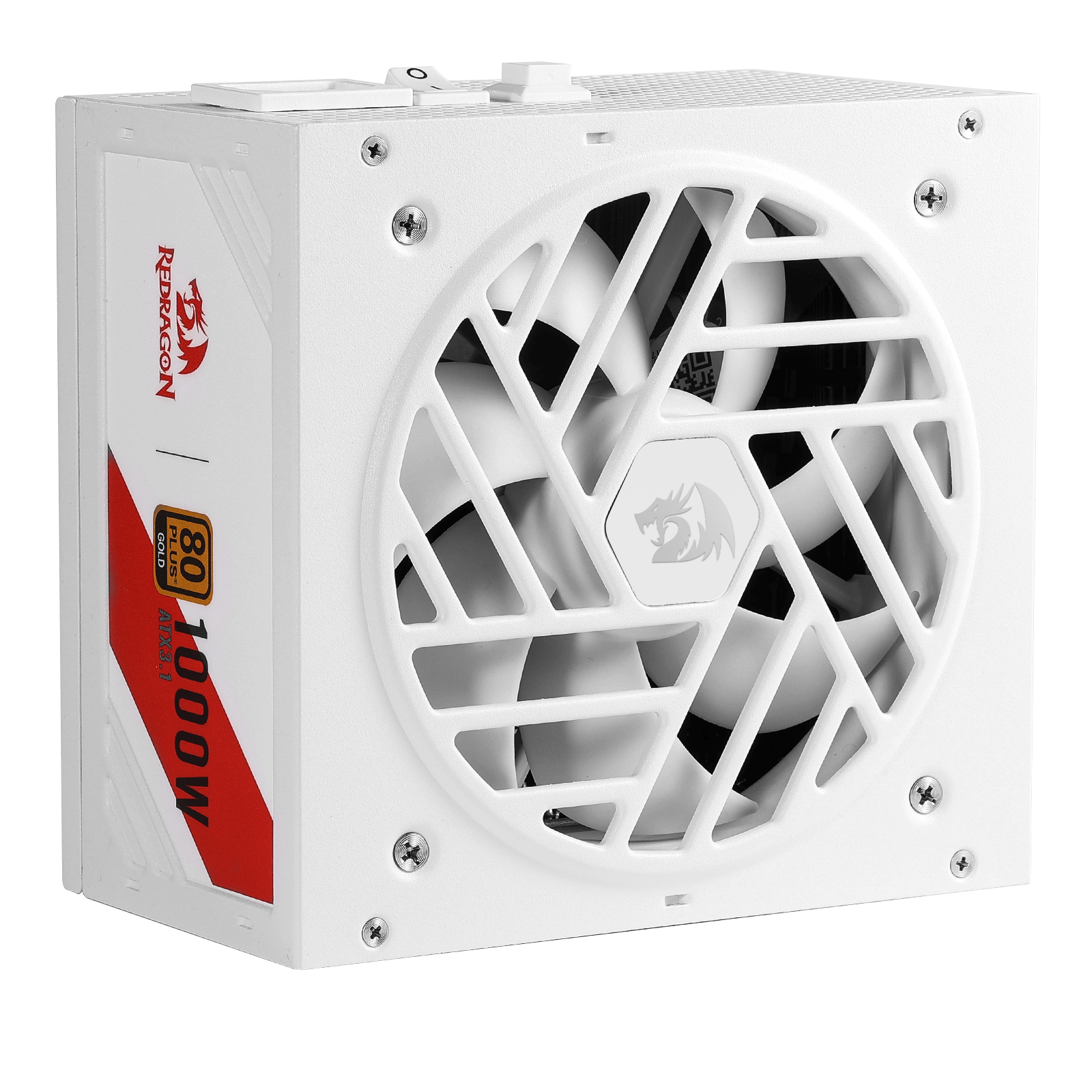 Redragon RGPS PRO 80+ Gold 1000 Watt Power Supply w/Upgraded ATX 3.1 & PCIe 5.1 Fully Modular, Compact 150mm Size, Smart ECO Low Noise Fan, 100% Japanese Capacitors, Full Mod Cables