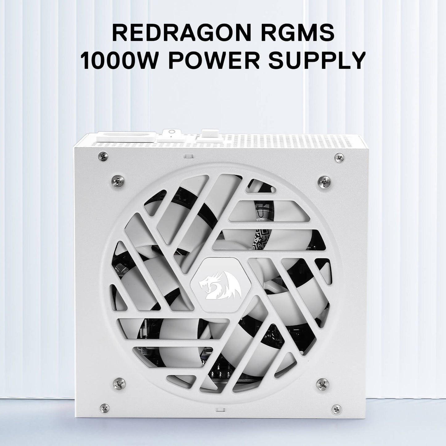 Redragon RGPS PRO 80+ Gold 1000 Watt Power Supply w/Upgraded ATX 3.1 & PCIe 5.1 Fully Modular, Compact 150mm Size, Smart ECO Low Noise Fan, 100% Japanese Capacitors, Full Mod Cables