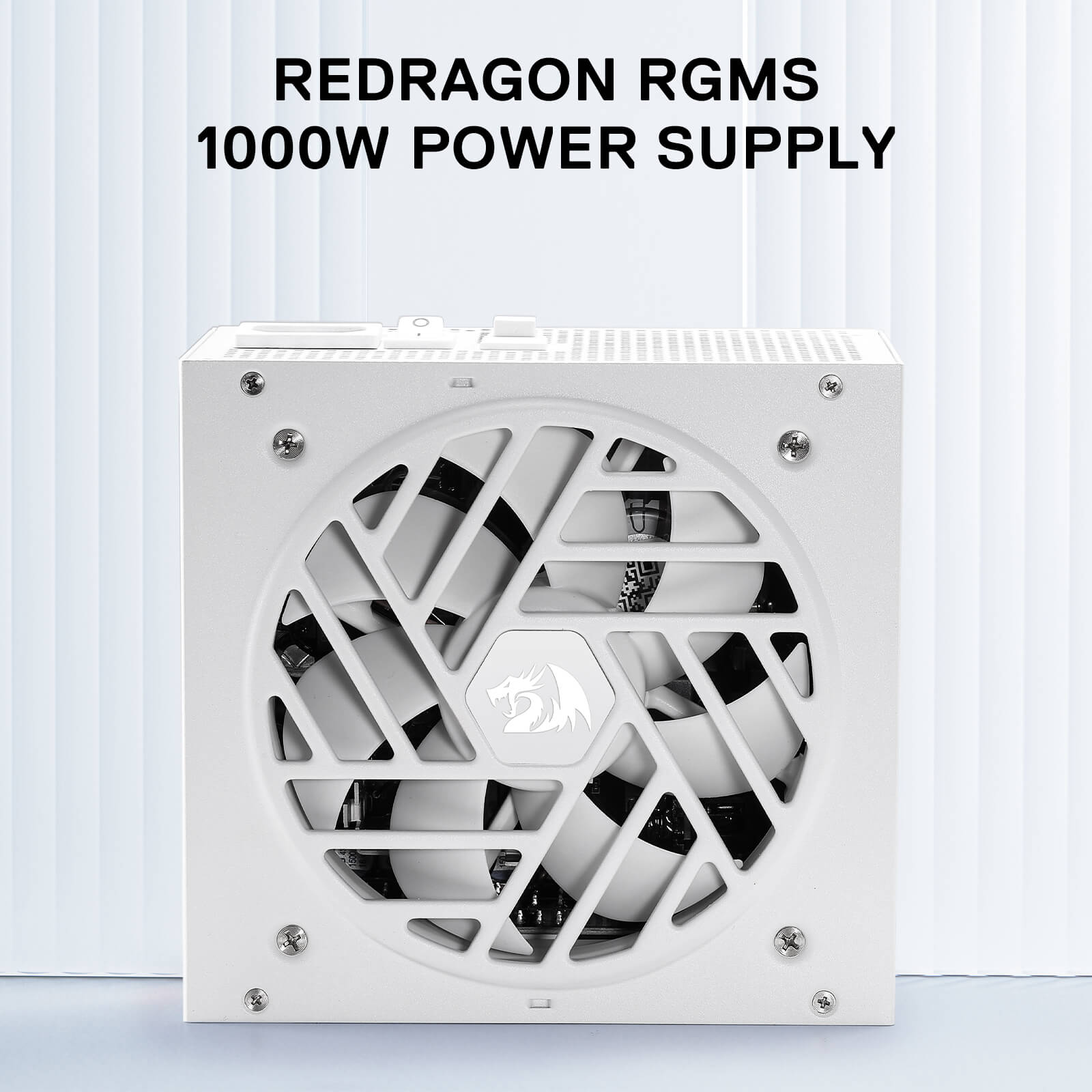 Redragon RGPS PRO 80+ Gold 1000 Watt Power Supply w/Upgraded ATX 3.1 & PCIe 5.1 Fully Modular, Compact 150mm Size, Smart ECO Low Noise Fan, 100% Japanese Capacitors, Full Mod Cables