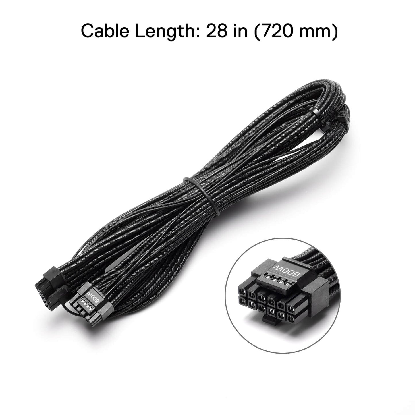 Redragon PSU007 Premium 600W PCI-e 5.0 GPU Power Cable