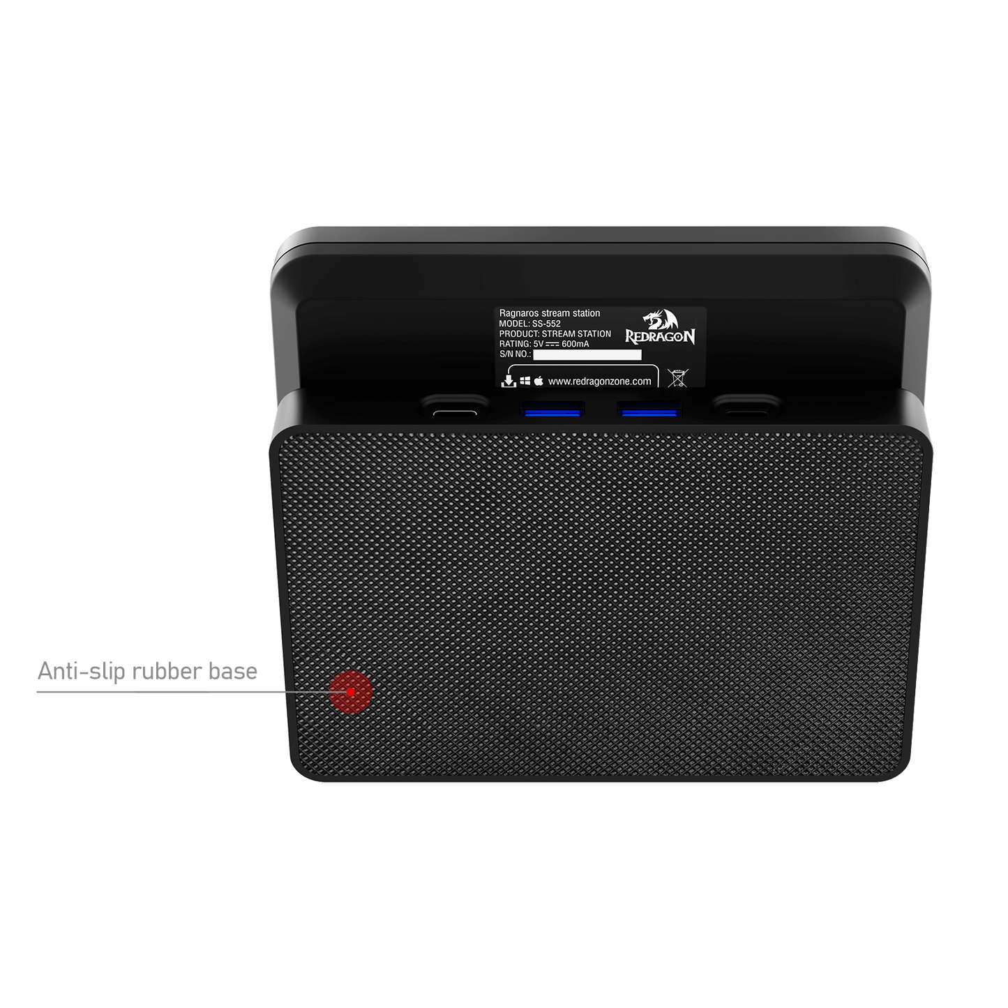 Redragon SS552 Stream Controller Deck - All-in-One Macro Pad with Customization Touch Strip, LCD Keys & Dials, Stream Station for Content Creators, Streaming, Gaming - PC & Mac Compatible