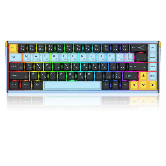 Redragon K769 Wired RGB Aluminum Hall-Effect Rapid Trigger Gaming Keyboard, 4-Layer Noise Dampening, Aluminum Board, Mixed PBT Keycaps, Rapid Trigger, UltraMag Magnetic Switch | show