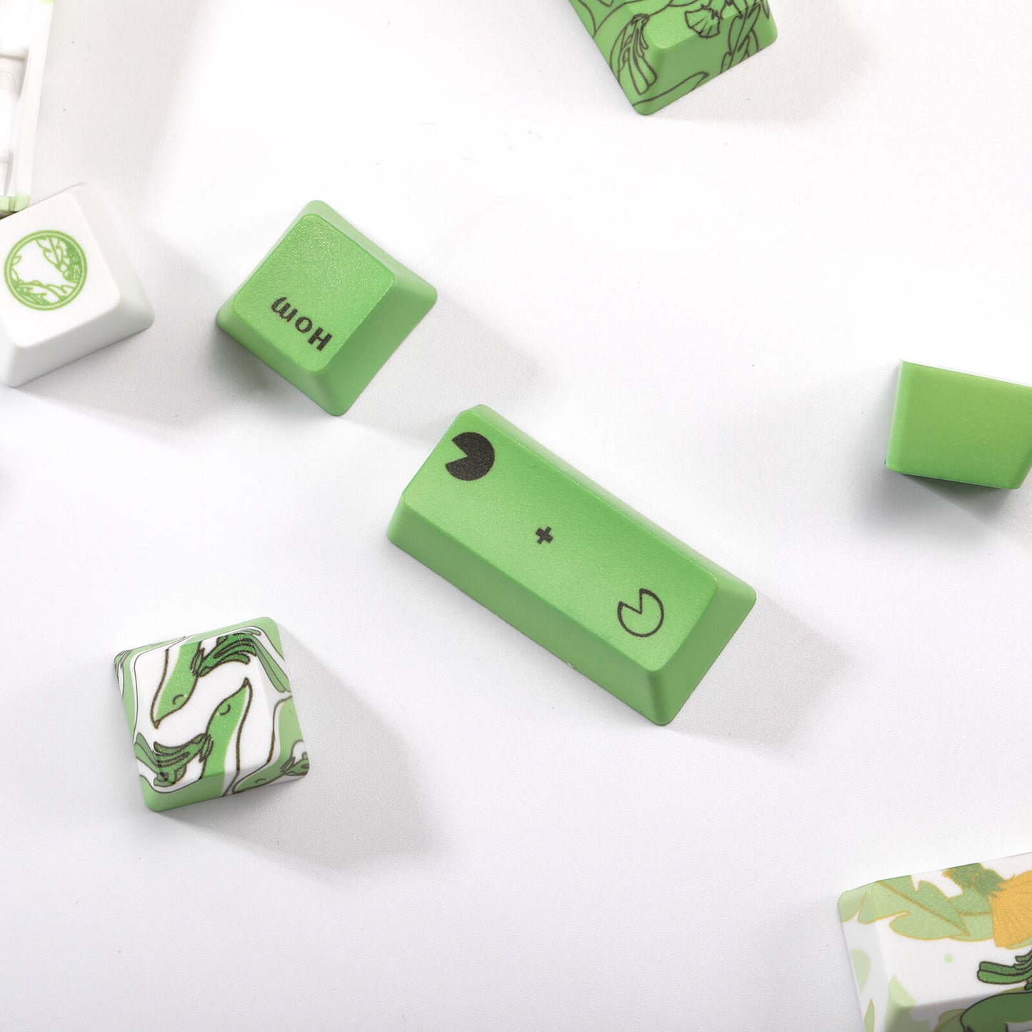 PBT green Keycaps for Mechanical Keyboard