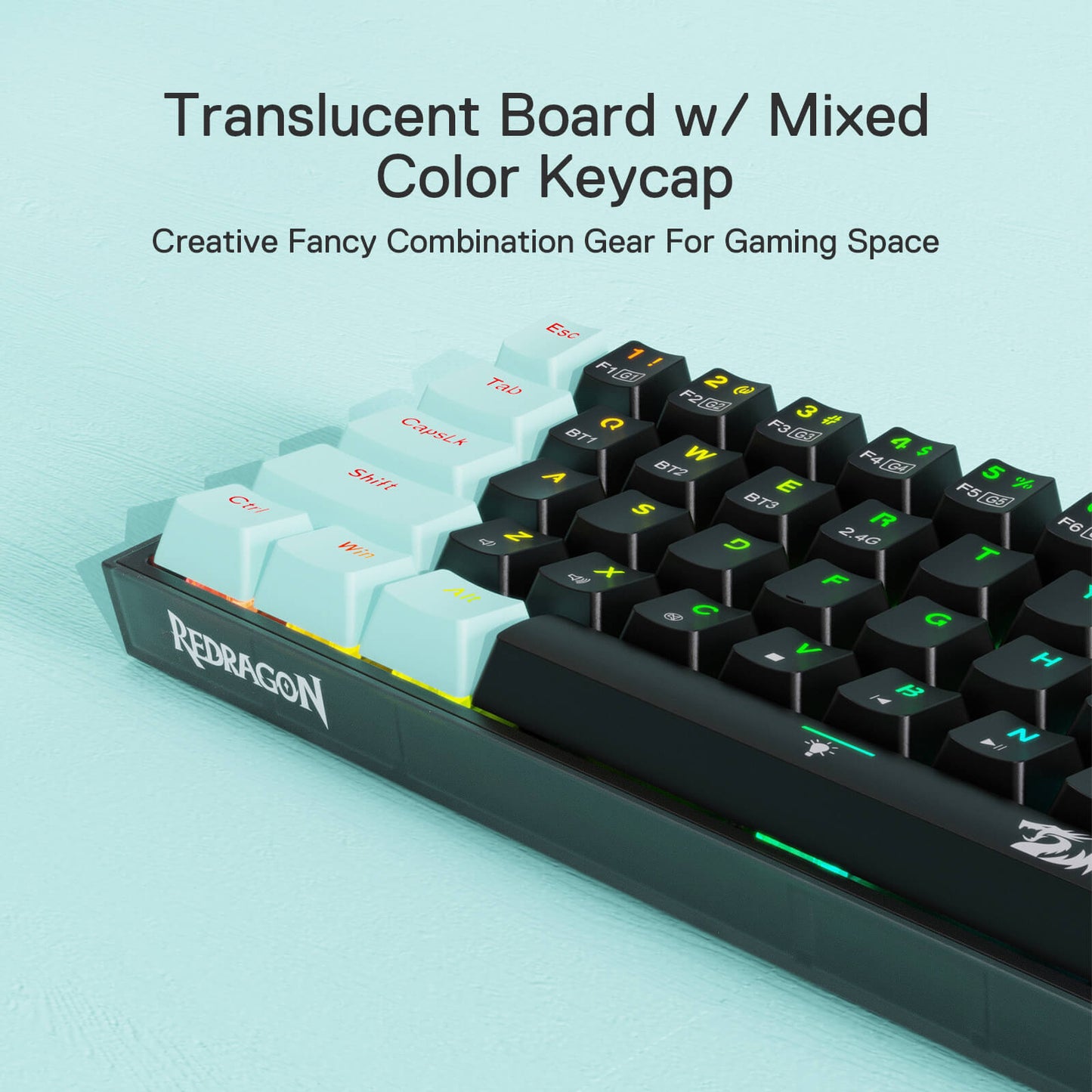 green mechanical keyboard