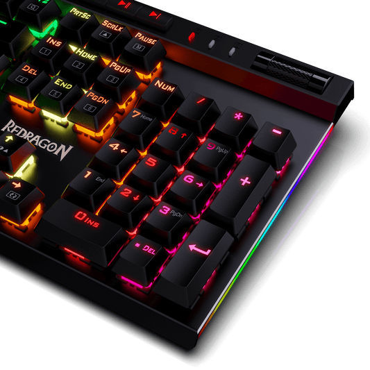 redragon hot swappable k580 rgb gaming keyboard (Open-box)