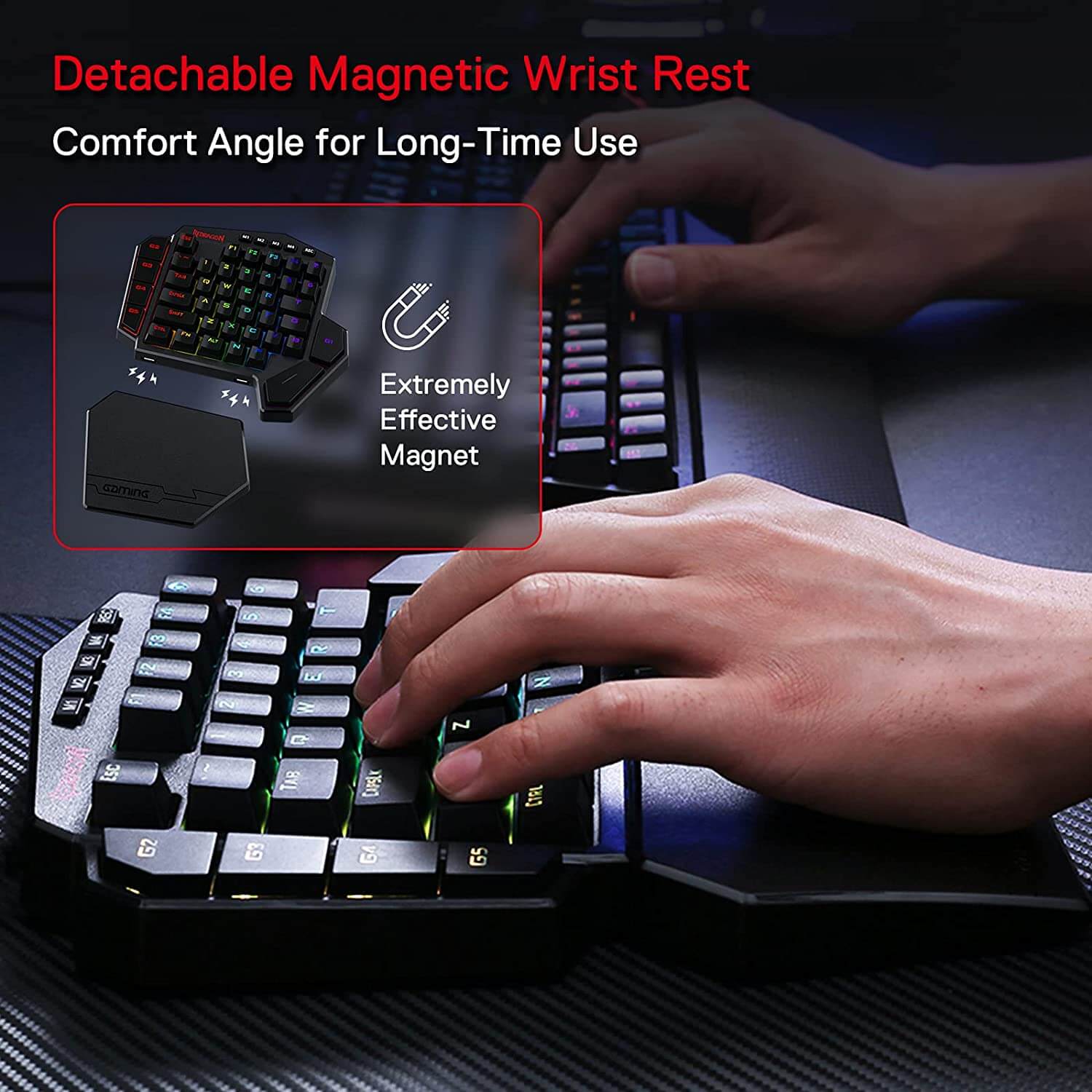 42 Keys 2.4Ghz RGB 40% Gaming Keypad