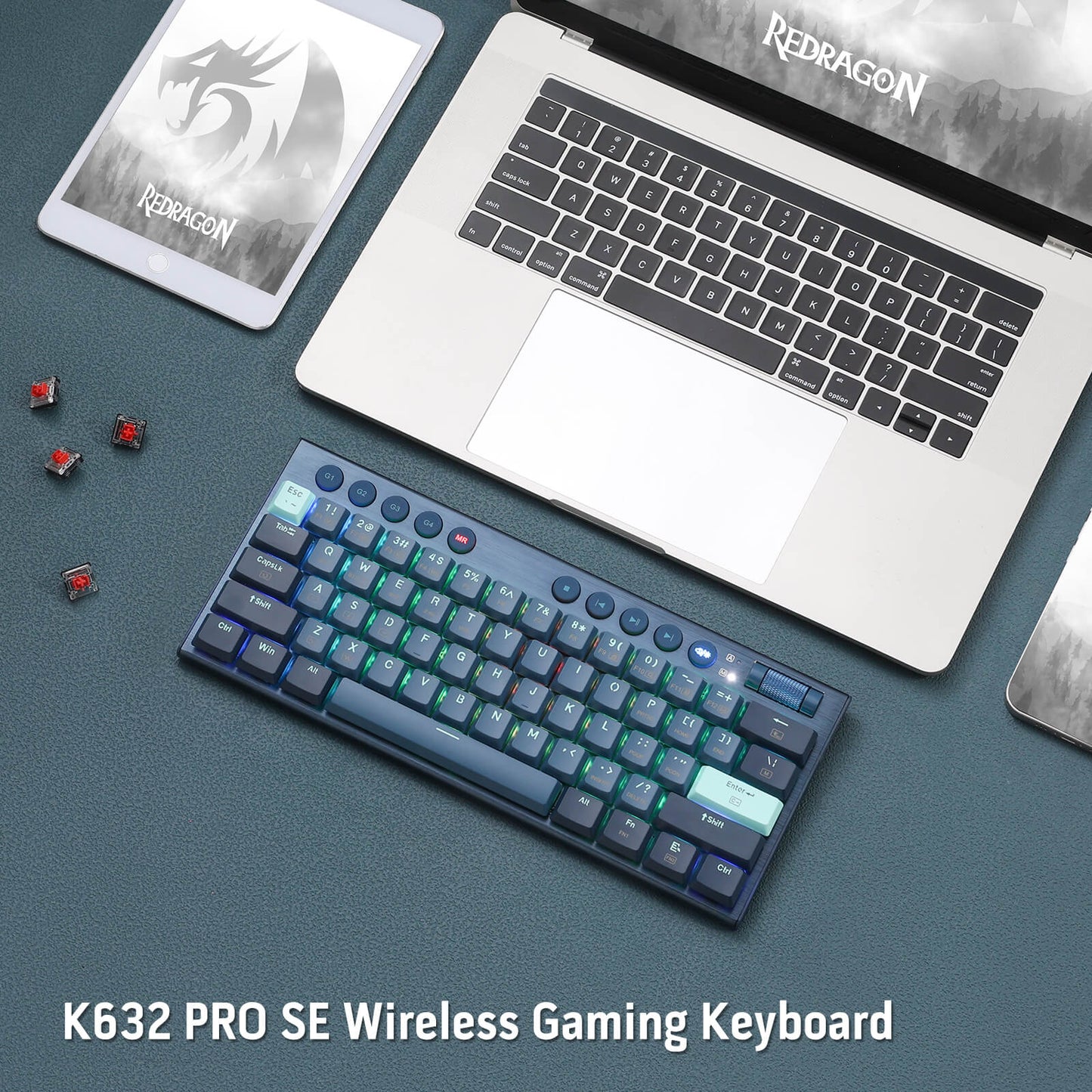 low profile wireless mechanical keyboard