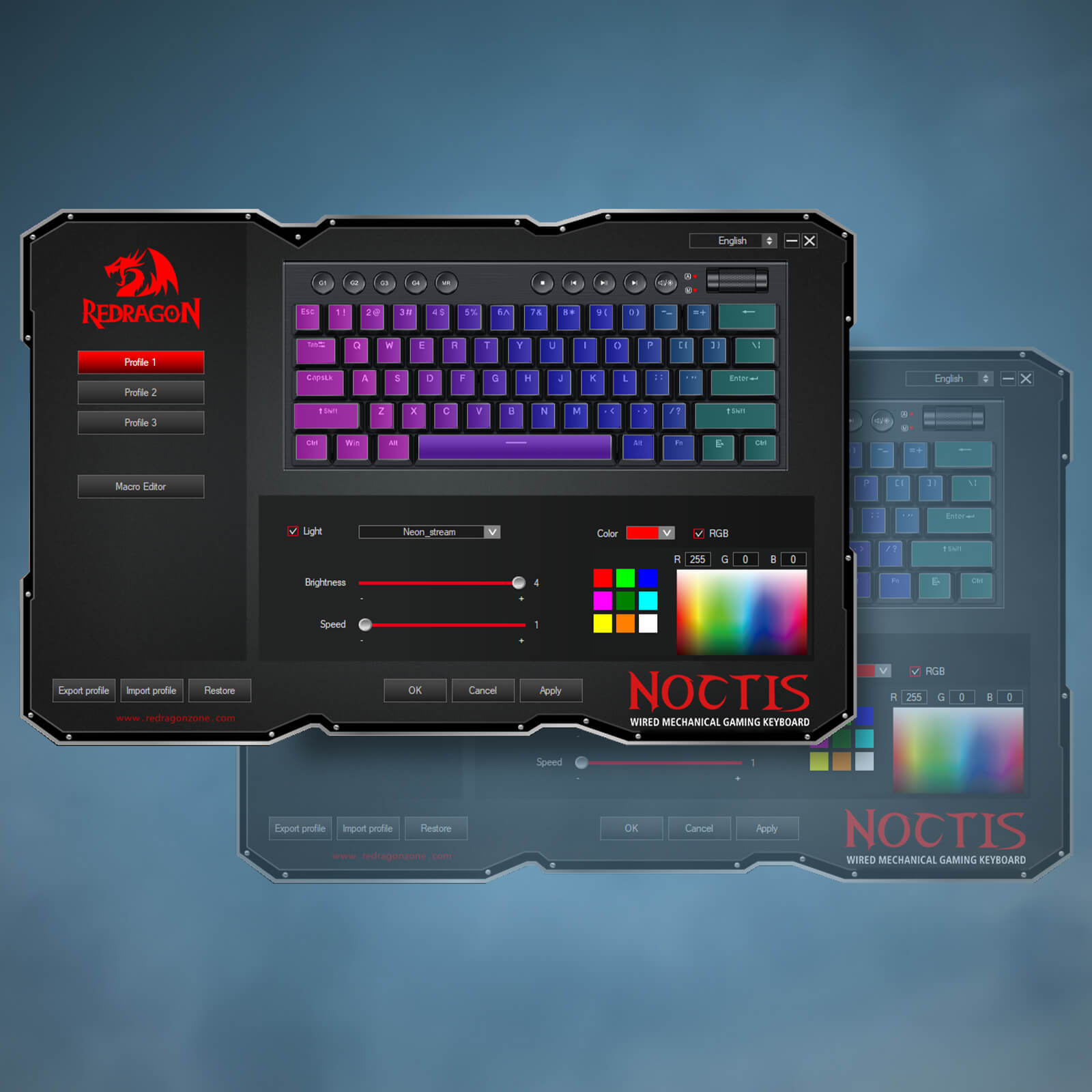 low profile wireless mechanical keyboard