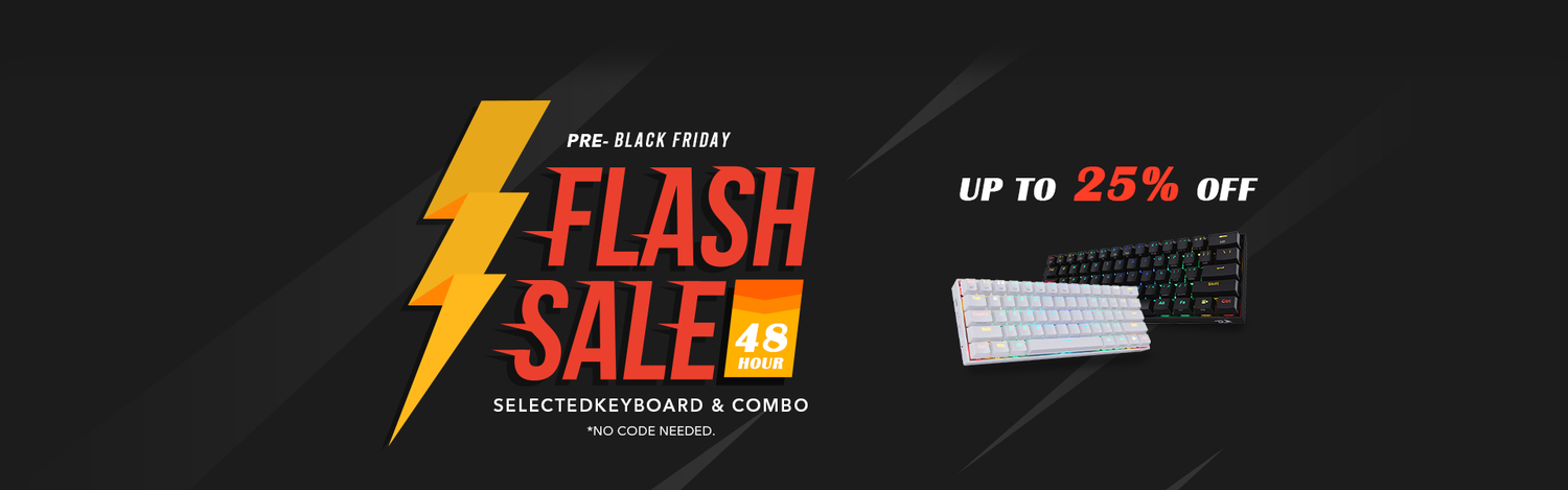 redragon flash sale keyboard