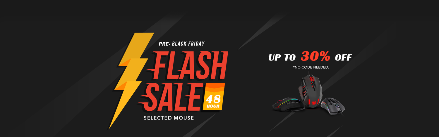 redragon mouse flash sale