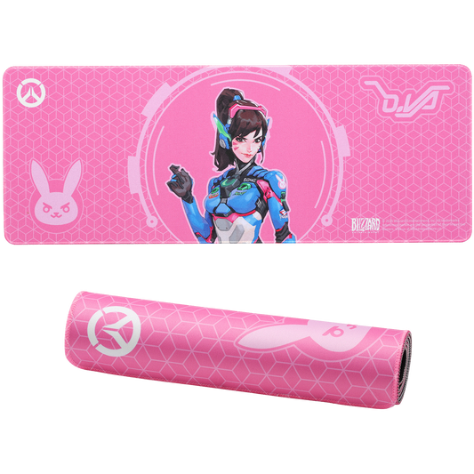 Blizzard Overwatch Large Game Mouse Pad, XXL Keyboard Pad for Gamer Office & Home, Non-Slip Rubber Base, Extended Desk Mat with Stitched Edge, Smooth Stable and Durable | show