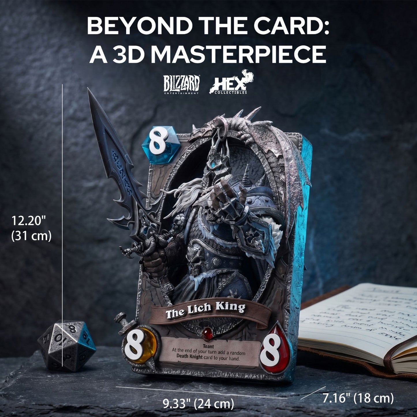 Blizzard Hearthstone Lich King Card Display Frame