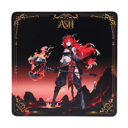 LTC Glass Mouse Pad - Ultra-Smooth Precision Surface with Non-Slip Base, Easy to Clean, Hard Mousepad for Gaming - 11.8 x 11.8 x 0.15 inches 