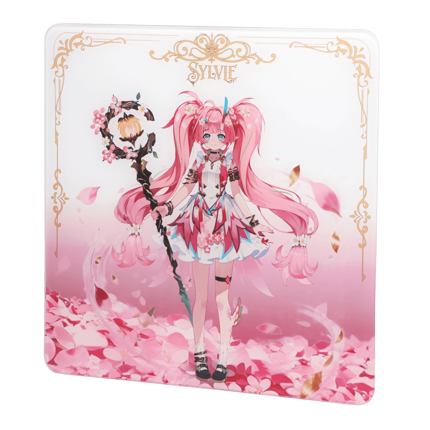 LTC Glass Mouse Pad - Ultra-Smooth Precision Surface with Non-Slip Base, Easy to Clean, Hard Mousepad for Gaming - 11.8 x 11.8 x 0.15 inches | Show