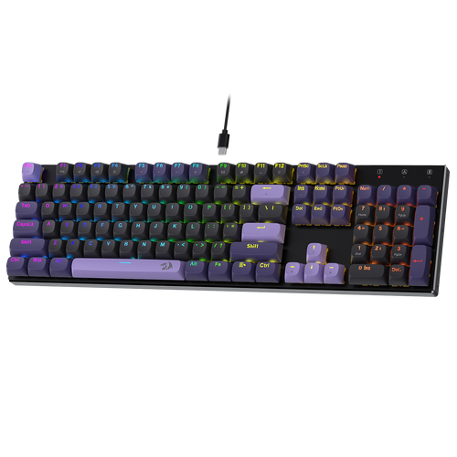 Redragon K556 HE Rapid Trigger Gaming Keyboard, 100% 104 Keys Wired Mechanical Keyboard w/Hyper-Fast Actuation, Dedicated Hall Effect Magnetic Switch, 2-Layer Noise Dampening, Original Aluminum Base