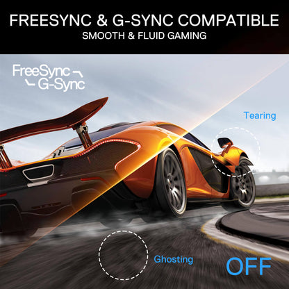 Redragon 49" Curve Gaming Monitor - DQHD 5120x1440, 32:9, 240Hz, 2.2ms, Support FreeSync & G-Sync, KVM, Eye Care, DisplayPort HDMI, Tilt Adjustable, Ultrawide 1000R Curve Computer Monitor