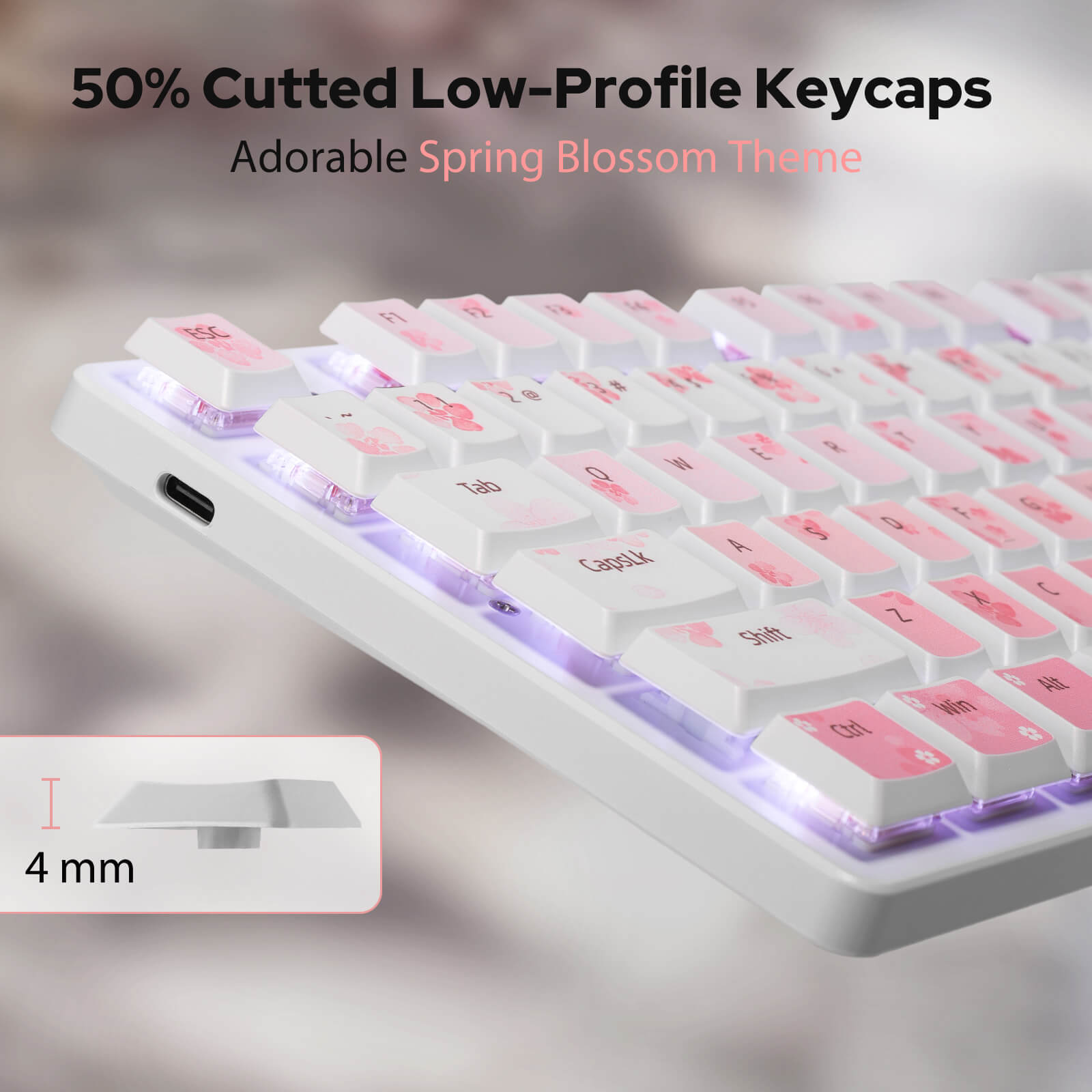 Redragon BS7552 Wireless Keyboard and Mouse Combo 