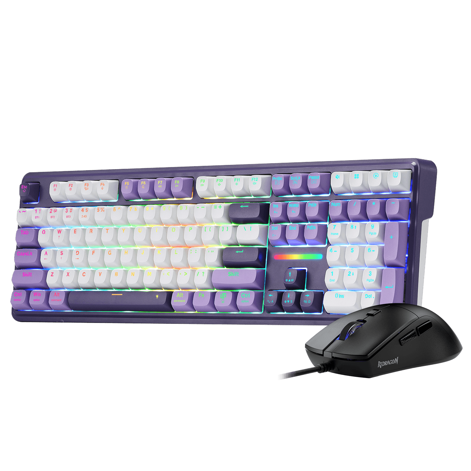ANTONIUM K745 PRO Keyboard & AZZMACH M618 (1K HZ) Mouse Combo