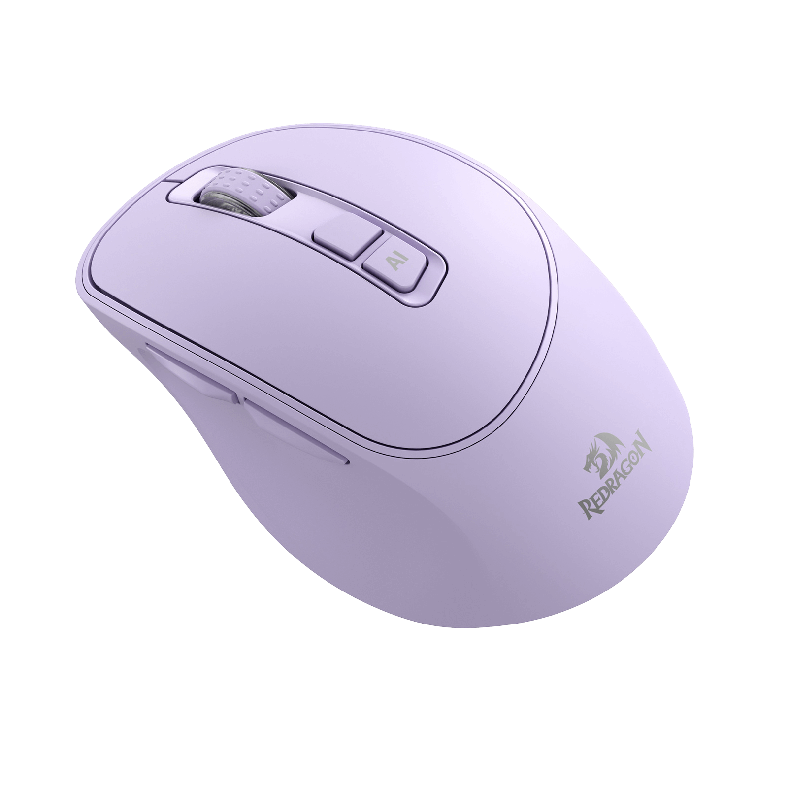 Redragon BM4195 AI Smart Wireless Mouse, 2.4G & BT Computer Office Mouse, Translate & Voice Typing, 5 DPI Adjustable, Ergonomic Design, Long Battery Life, for Laptop/Desktop/PC