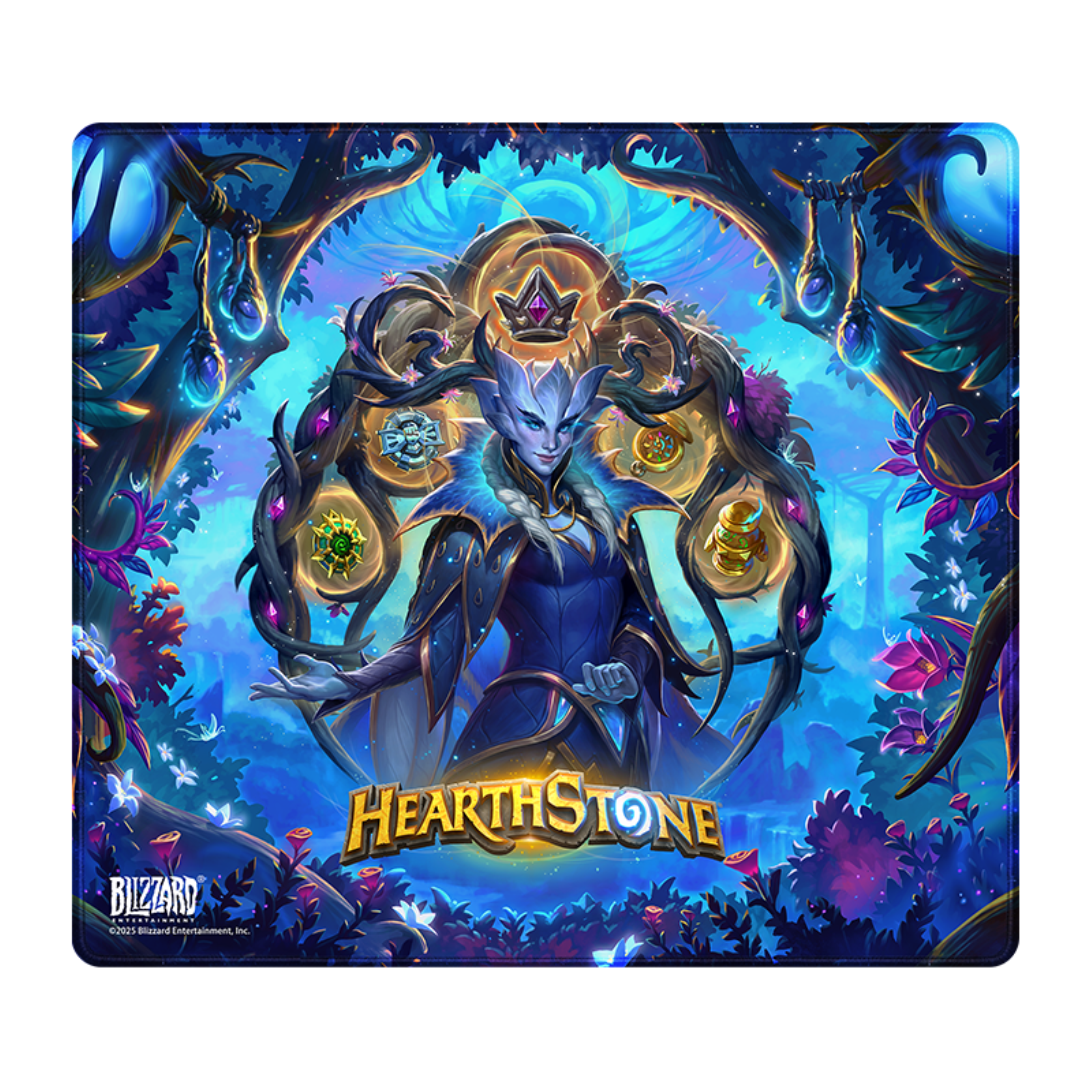 Hearthstone game mouse pad with a fantasy character design | show