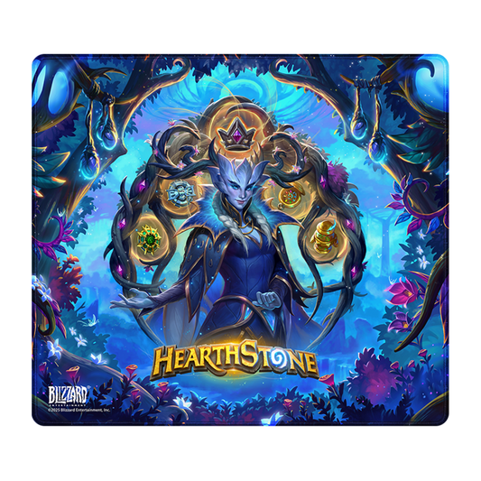 Hearthstone game mouse pad with a fantasy character design | show
