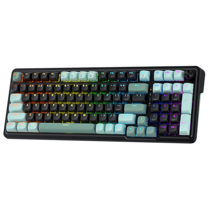 Redragon K686 HE Rapid Trigger Gaming Keyboard, 98 Keys 8K Wired Mechanical Keyboard w/ Next-Gen UltraMag 100% POM Silky Magnetic Switch, Dual-Module Floating Patent Structure Design, 2-Layer Noise Dampening