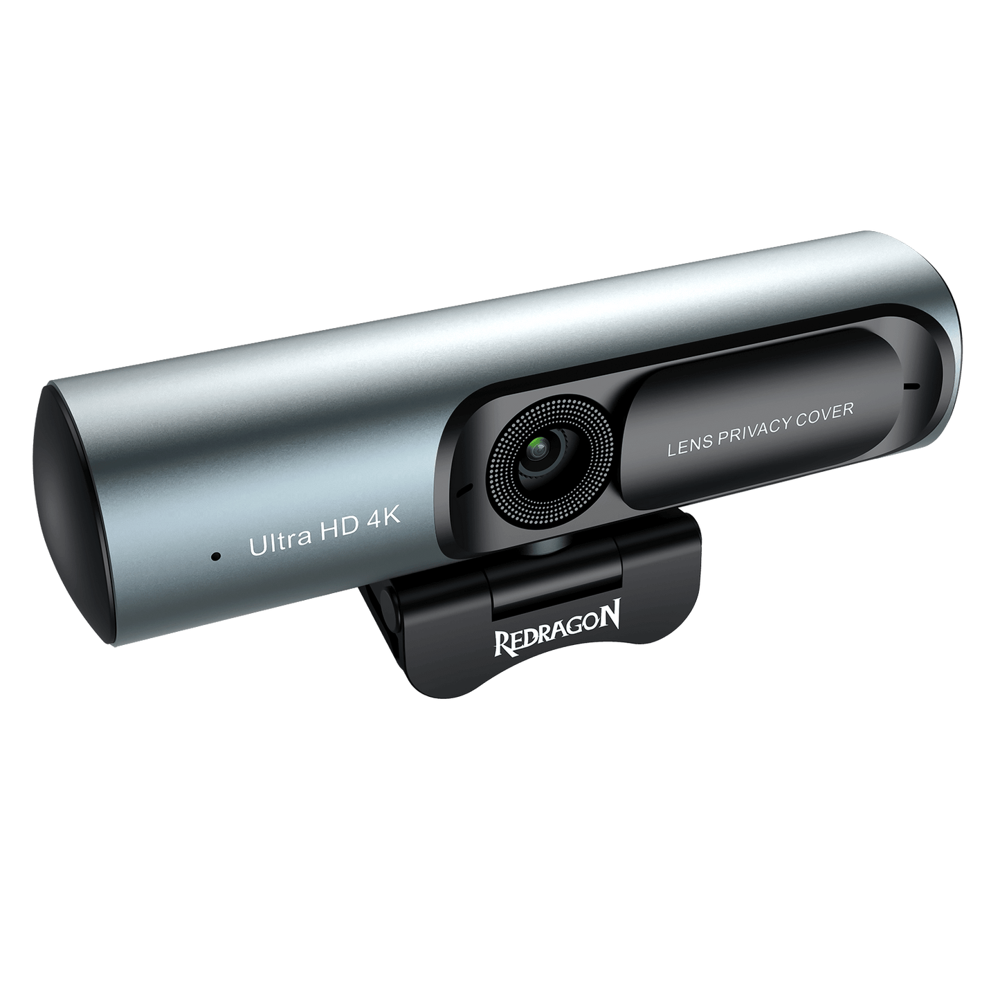 Redragon webcam with Ultra HD 4K label on a black background