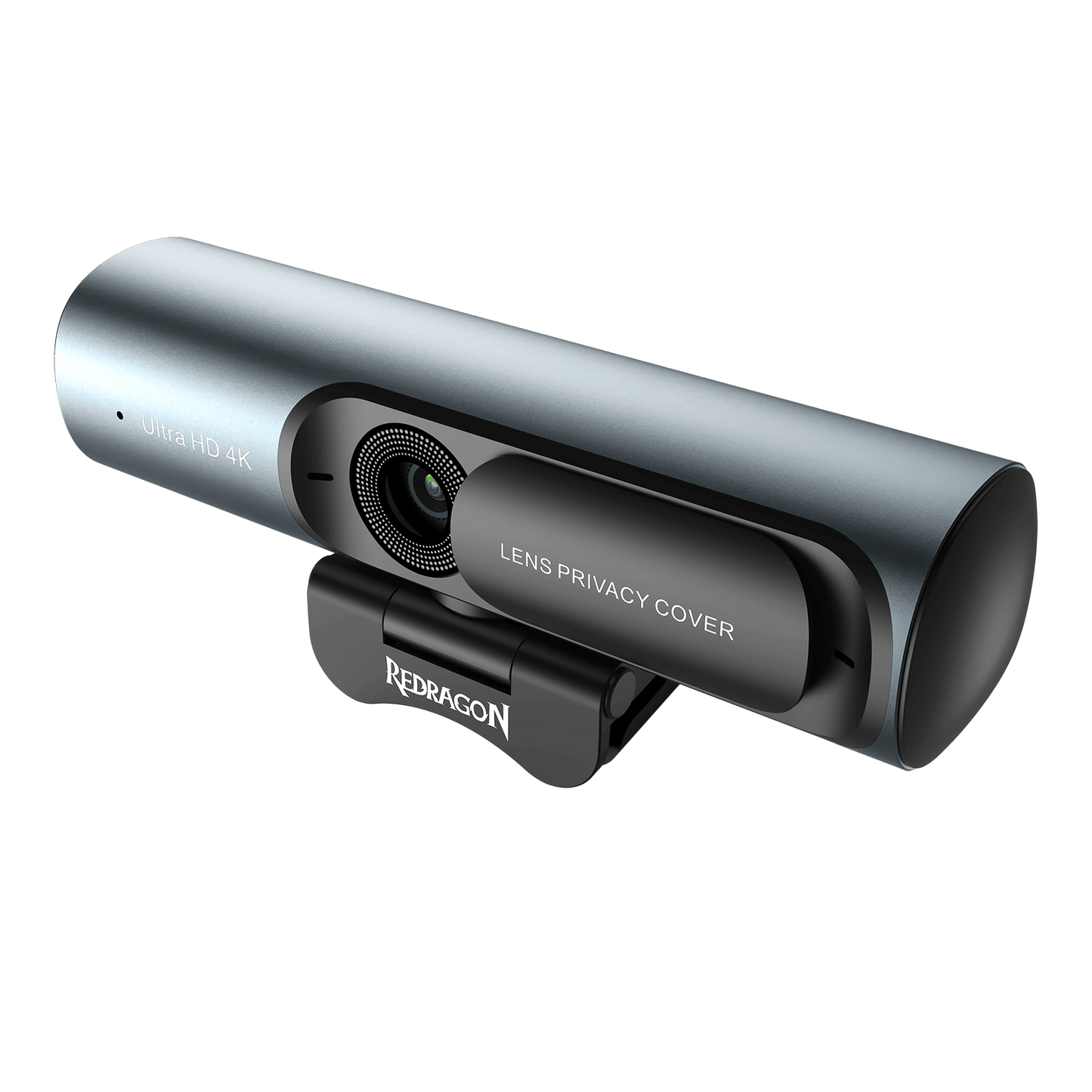 Redragon GW911 4K Webcam for PC, Ultra HD with Dual Noise-Cancelling Mic, PDAF Auto Focus, Auto Light Correction, Plug & Play, Privacy Cover – Works w/Zoom/Teams/Skype/Google Meet