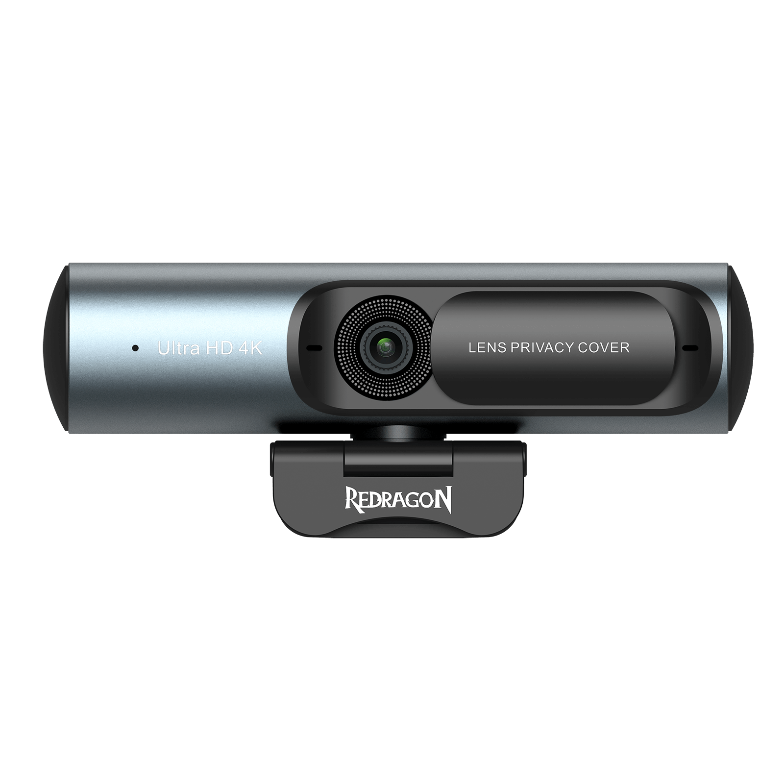 Redragon GW911 4K Webcam for PC, Ultra HD with Dual Noise-Cancelling Mic, PDAF Auto Focus, Auto Light Correction, Plug & Play, Privacy Cover – Works w/Zoom/Teams/Skype/Google Meet