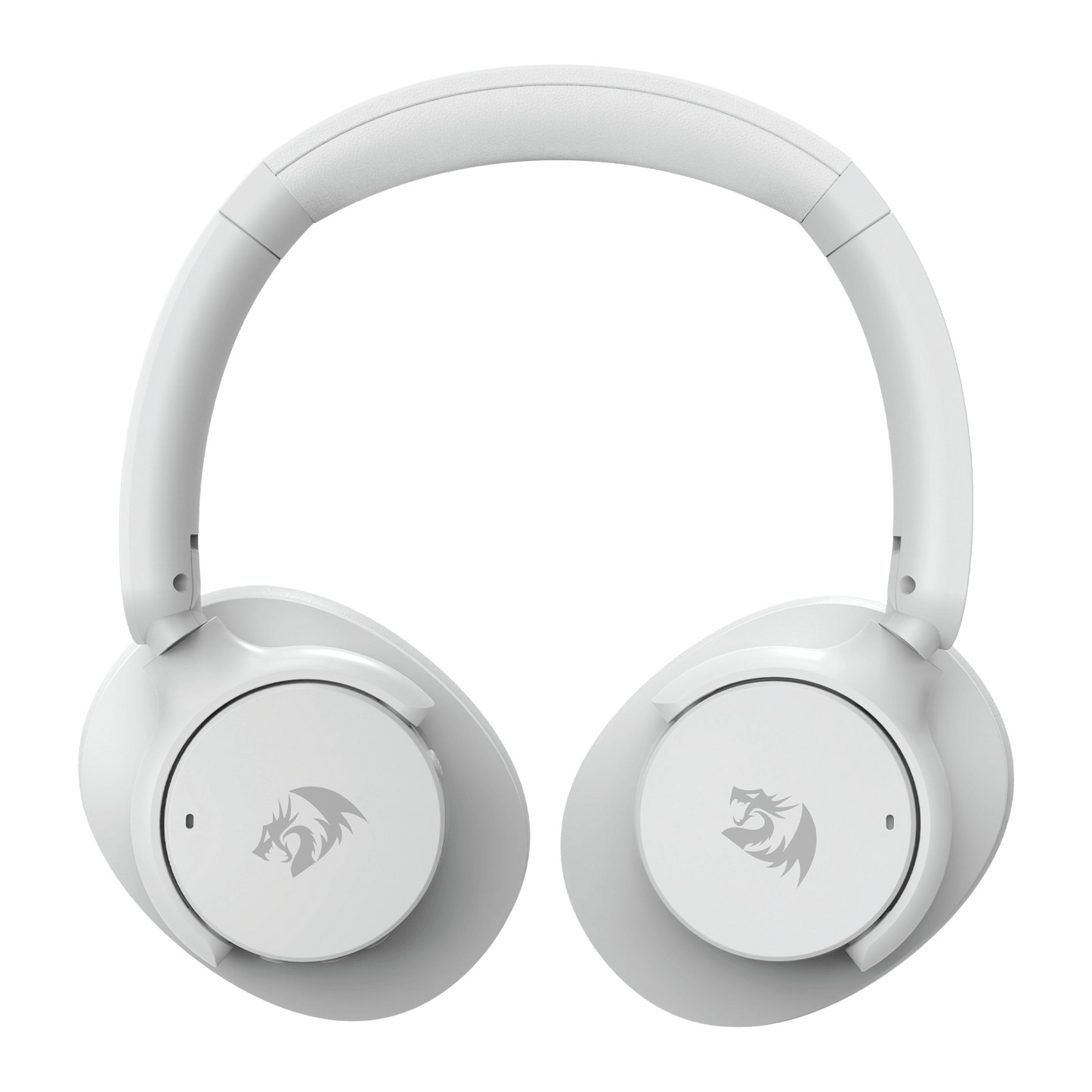 Redragon H610 White Wireless Gaming Headset for PS5, PS4, PC, Mac, NS - BT 5.3 with ANC Noise Cancellation, 50H Battery, Lightweight, Over-Ear Headphones with Built-in Mic