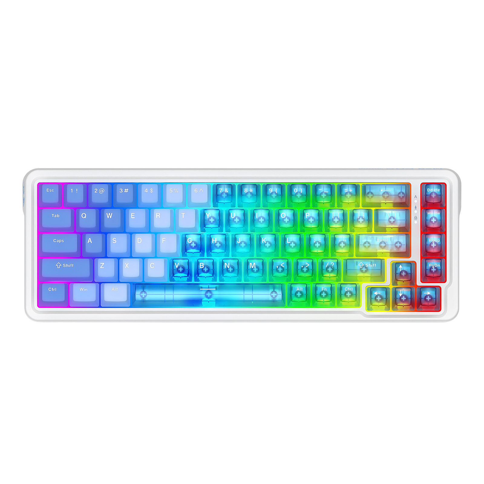 Redragon K709 HE Rapid Trigger Gaming Keyboard, 8K Wired Mechanical Keyboard w/Next-Gen UltraMag 100% POM Silky Magnetic Switch, Dual-Module Floating Patent Structure Design, 5-Layer Noise Dampening