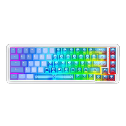 Redragon K709 HE Rapid Trigger Gaming Keyboard, 8K Wired Mechanical Keyboard w/Next-Gen UltraMag 100% POM Silky Magnetic Switch, Dual-Module Floating Patent Structure Design, 5-Layer Noise Dampening